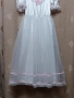 Детска бяла дълга рокля за шаферка / булка /, снимка 5