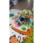 4137 Сгъваемо детско килимче за игра, топлоизолиращо 180x200x1cm - Жираф и Цифри, снимка 13