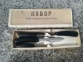 Комплект стари руски ножове / нож, снимка 1 - Антикварни и старинни предмети - 40310608
