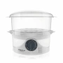 Уред за готвене на пара Taurus Salutecook 800W, 6 л, таймер 60 мин, 2 съда за готвене, съд за бял ор, снимка 3
