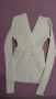 Нова бяла блузка без размер , снимка 1 - Блузи с дълъг ръкав и пуловери - 44511294