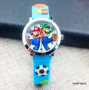 Супер Марио Super Mario силиконова верижка детски ръчен часовник , снимка 1