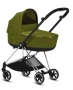 Cybex Lux Carry Cot кош за новородено  в цвят Olive , снимка 3