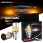 Комплект LED Крушки P21W 1156;1157/T20 7443 с Вградено Свръх Охлаждане Ultra Canbus 1156 380% Повече, снимка 2