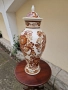 Рядка огромна антикварна колекционерска полска порцеланова ваза с капак , снимка 5