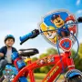 Детски велосипед Paw Patrol 16” – със спомагателни колела, спирачки и бутилка за вода, снимка 3