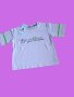 Розова тениска с надписи за момиче, снимка 1 - Детски тениски и потници - 41311032
