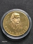 Продавам позлатена монета от поредицата Бележити българи,Кольо Фичето, снимка 1