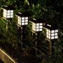 Комплект от 6 броя соларни LED лампи за двор и градина, снимка 8