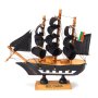 Кораб Ahelos, Пиратски, Дървен, 13х14 см., снимка 1 - Морски сувенири - 41668251