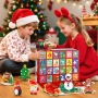 Нов Коледен адвент календар 2025 с магнитни блокчета и 24 изненади деца, снимка 6