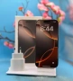 ГАРАНЦИОНЕН!!! Apple iPhone 16 Pro, 128GB, 5G, Desert Titanium + адаптер  , снимка 1