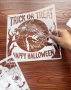 6 бр Хелоуин Halloween стенсил шаблок украса scrapbooking, снимка 3