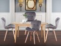 ПРОМОЦИЯ Висококачествени трапезни столове LQ-LDRB-4HUI, снимка 4