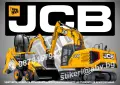 JCB строителна техника и механизация стикери, снимка 1