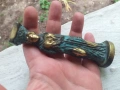 Статуетка фигура бронз патина, снимка 2