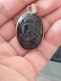 Голям медалион с оникс, снимка 3