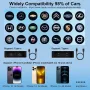 Безжичен адаптер за Carplay, стабилен бърз Mini Carplay безжичен адаптер, кабелен към безжичен, снимка 4