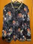 4xl Красиво цветно есенно/пролетно якенце с модерен дизайн с подплата като ново, снимка 1