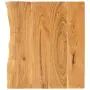 vidaXL Плот за баня, акация масив, 58x52x3,8 см（SKU: 286318）, снимка 1