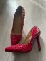 Секси обувки в червено, снимка 1