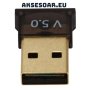 Безжичен USB адаптер Мини Bluetooth 5.0 приемник Безжичен аудио предавател за компютър лаптоп таблет, снимка 4