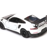 Porsche 911 GT2 RS - мащаб 1:36 на KinSmart моделът е нов в кутийка, снимка 18 - Колекции - 42687511