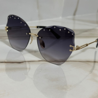 Слънчеви очила с блестящи нежни камъчета, снимка 3 - Слънчеви и диоптрични очила - 44751157