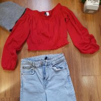 Дамска блуза H&M размер S , снимка 2 - Блузи с дълъг ръкав и пуловери - 35931281