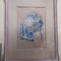 Картина 19 век Natalia Nikitin, снимка 1 - Антикварни и старинни предмети - 41610188