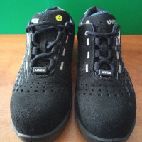 Работни Обувки UVEX с метално бомбе Номер 38 Стелка 24 см.. см., снимка 2 - Други - 44514757