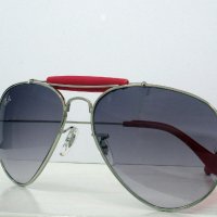 Слънчеви очила Ray-Ban AVIATOR CRAFT RB3422Q- silver/red, снимка 6 - Слънчеви и диоптрични очила - 41024742