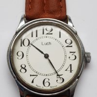 мъжки механичен часовник луч, снимка 6 - Антикварни и старинни предмети - 35796220
