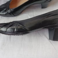 Нови кожени български обувки, снимка 3 - Дамски обувки на ток - 42299790