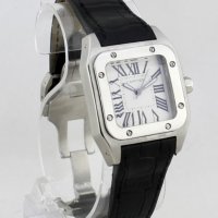 Дамски луксозен часовник Cartier Santos, снимка 4 - Дамски - 41700189