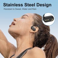 MeloAudio Open Ear слушалки Bluetooth за бягане шумопотискащ микрофон костна проводимост, снимка 8 - Слушалки и портативни колонки - 41644635