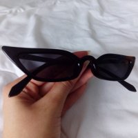 Правоъгълни слънчеви очила тип котешко око , снимка 2 - Слънчеви и диоптрични очила - 34009102