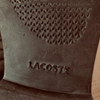 Кожени маркови обувки- лоуфъри LACOSTE, снимка 4 - Ежедневни обувки - 36029674