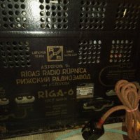 RIGA 6 работещо лампово радио 1952г., снимка 4 - Антикварни и старинни предмети - 41937927