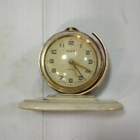 стар настолен руски часовник Слава, снимка 4 - Колекции - 41770093