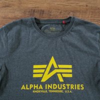alpha industries - страхотна мъжка тениска , снимка 2 - Тениски - 41460011
