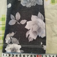 Дамски панталон на флорални мотиви, размер 32/25, снимка 8 - Панталони - 40803559