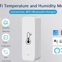 WiFi сензор за температура и влажност TH01, снимка 1 - Друга електроника - 41646707