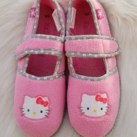 Нови пантофи Hello Kitty №35, снимка 11 - Детски пантофи - 38763575