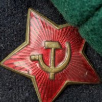 СССР-фуражка гранични части МКВД 1935-47 година, снимка 7 - Антикварни и старинни предмети - 41744729