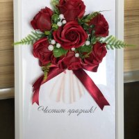 3D Картини с ароматни сапунени рози, снимка 2 - Подаръци за жени - 40593323