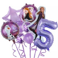 Парти сет балони Замръзналото кралство , снимка 8 - Други - 40318459