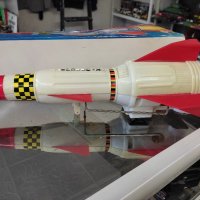 Стара играчка ракета apollo-x space rocket, снимка 2 - Колекции - 40279535