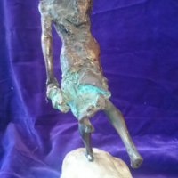 Скулптура Бронз! Класическа , снимка 4 - Антикварни и старинни предмети - 39519926