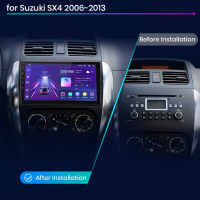 Мултимедия Android за Suzuki SX4 2006-2013, снимка 3 - Аксесоари и консумативи - 44761964